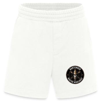 Barkeeper-Meister-Mixologe-Shaker-Abzeichen-Geschenk - Heavyweight Shorts - made by SPREAD  - OFF WHITE - Vorne