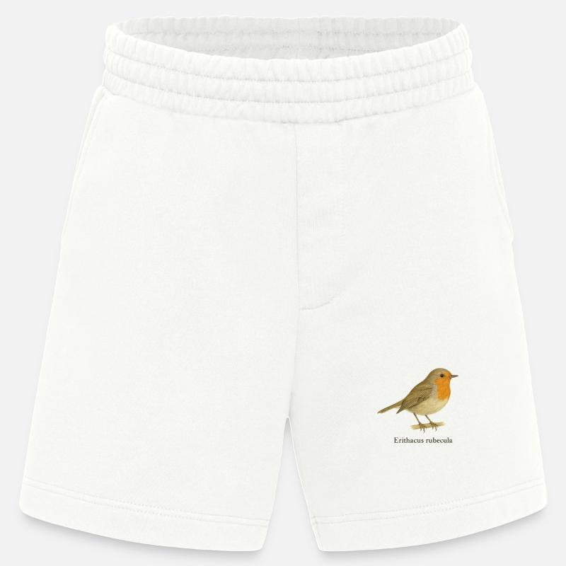 Rotkehlchen - Heavyweight Shorts - made by SPREAD - OFF WHITE