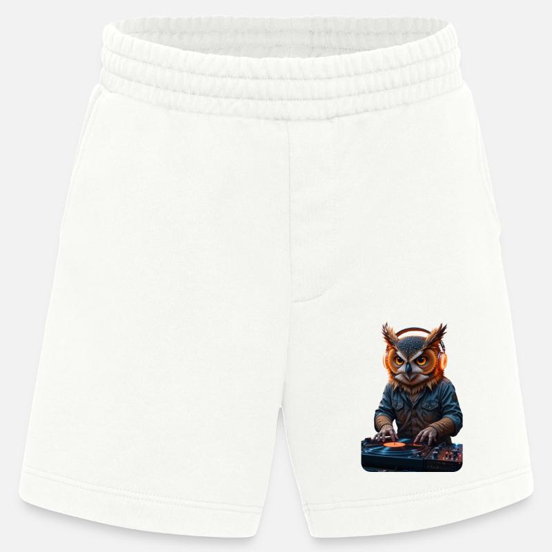 DJ Eule - Heavyweight Shorts - made by SPREAD  - OFF WHITE