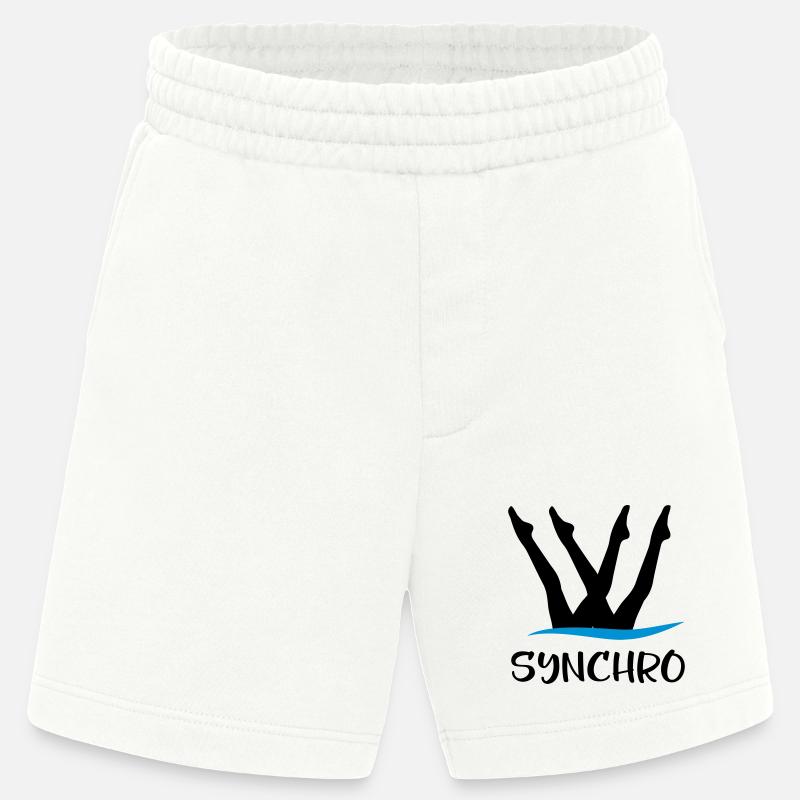 Nage synchrone - Short bio épais fabriqué en UE - OFF WHITE