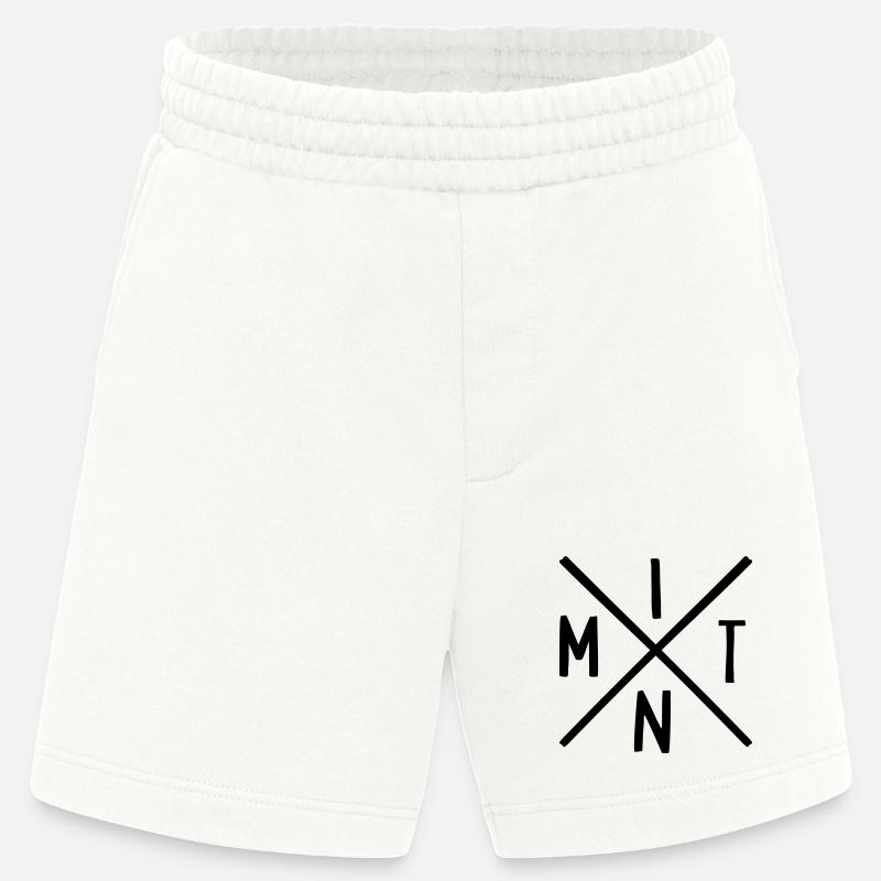 Sujets STEM - Short bio épais fabriqué en UE - OFF WHITE