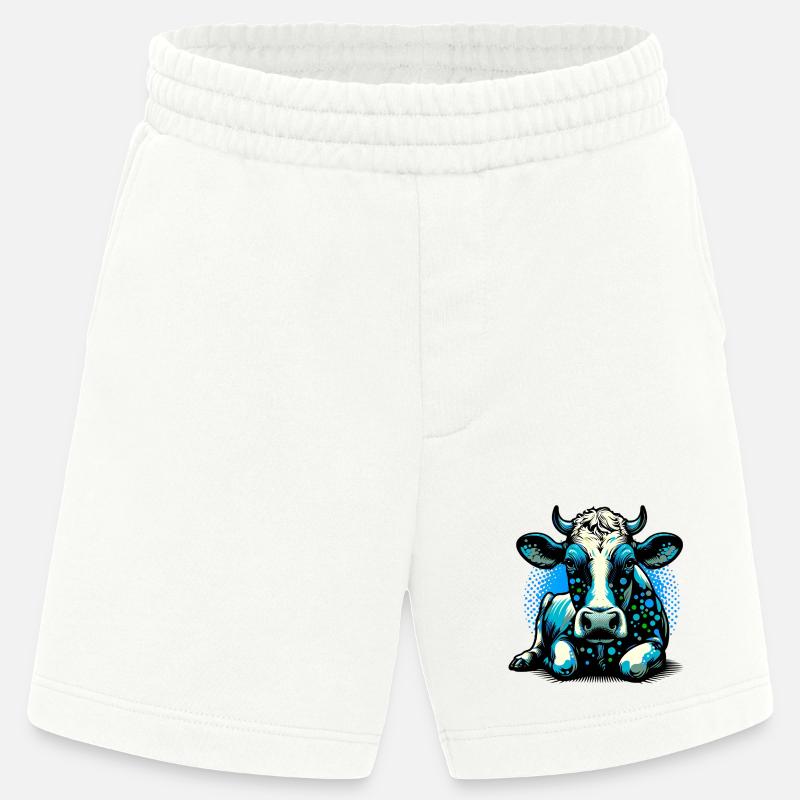 Kuh - Heavyweight Shorts - made by SPREAD  - OFF WHITE
