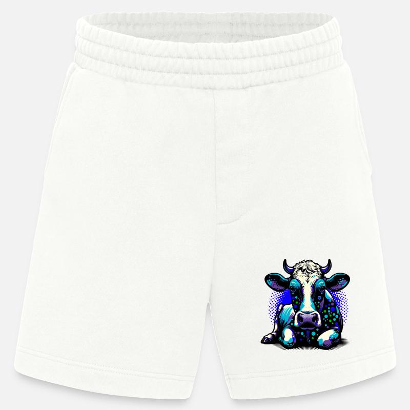 Kuh - Heavyweight Shorts - made by SPREAD  - OFF WHITE