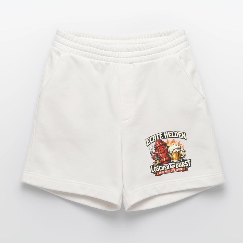 Echte Helden löschen den Durst Heavyweight Shorts - made by SPREAD 