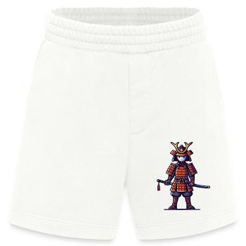 Samurai Comic - Heavyweight Shorts - made by SPREAD  - OFF WHITE - Vorne