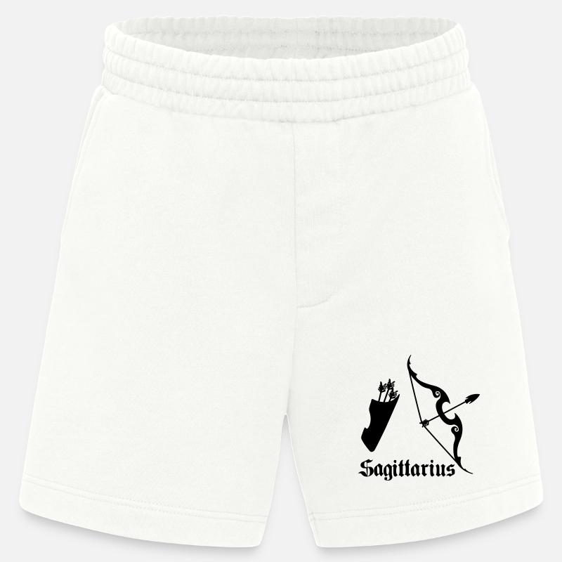 Pfeil und Bogen Schütze Schütze - Heavyweight Shorts - made by SPREAD  - OFF WHITE