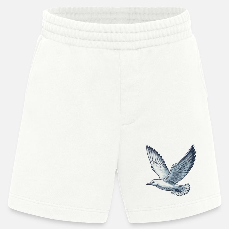 Möwe - Heavyweight Shorts - made by SPREAD  - OFF WHITE