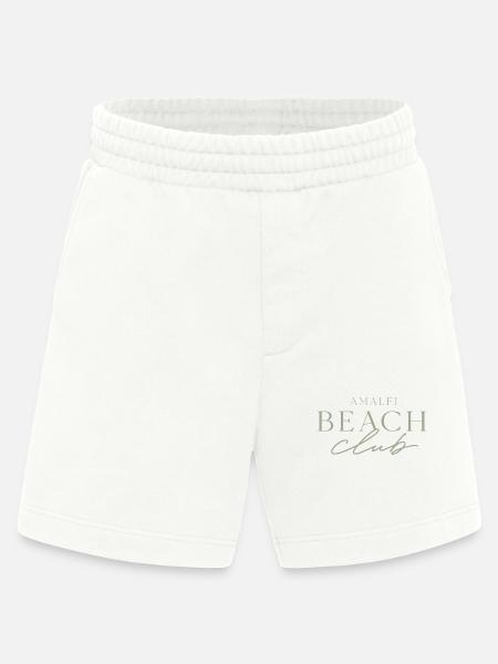 Amalfi Beach Club Logo - Heavyweight Shorts - made by SPREAD - OFF WHITE