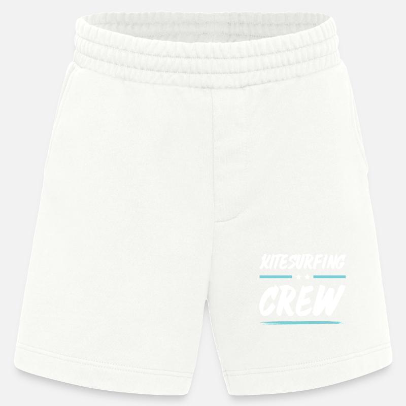 Équipage de kitesurf - Short bio épais fabriqué en UE - OFF WHITE