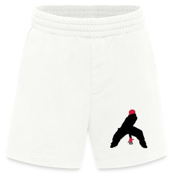 Hip Hop - Heavyweight Shorts - made by SPREAD  - OFF WHITE - Vorne