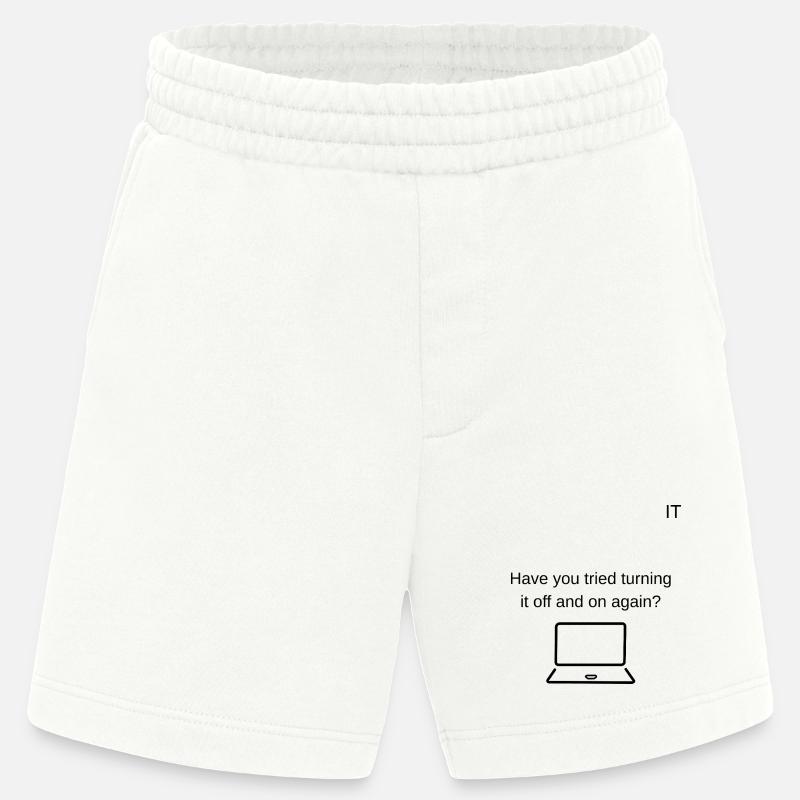 Technischer Support - Heavyweight Shorts - made by SPREAD - OFF WHITE