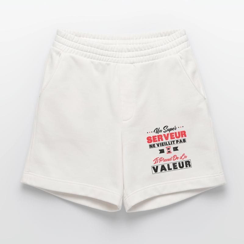 A Super Server does not age as a gift Server Heavyweight Shorts - made by SPREAD 