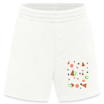 Pizzabelag Salami Pizza - Heavyweight Shorts - made by SPREAD  - OFF WHITE - Vorne