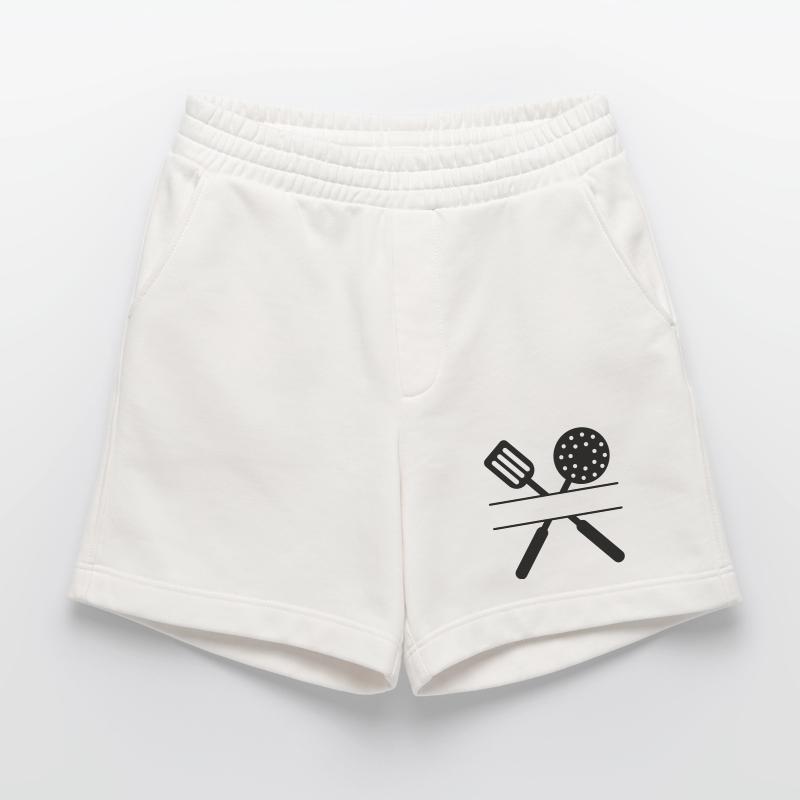 Baking tools crossed Heavyweight Shorts - made by SPREAD 