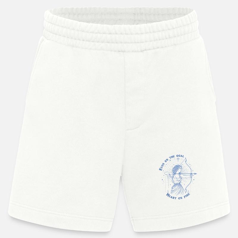 Schütze Sternzeichen Bogenschütze Sternzeichen Geschenk - Heavyweight Shorts - made by SPREAD - OFF WHITE