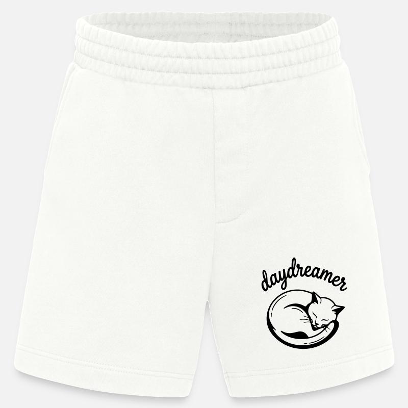 Rêveuse - Short bio épais fabriqué en UE - OFF WHITE