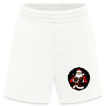Kämpfer Christmas - Heavyweight Shorts - made by SPREAD  - OFF WHITE - Vorne