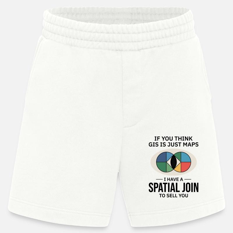 GIS Spatial Join Map Datenanalyse - Heavyweight Shorts - made by SPREAD  - OFF WHITE