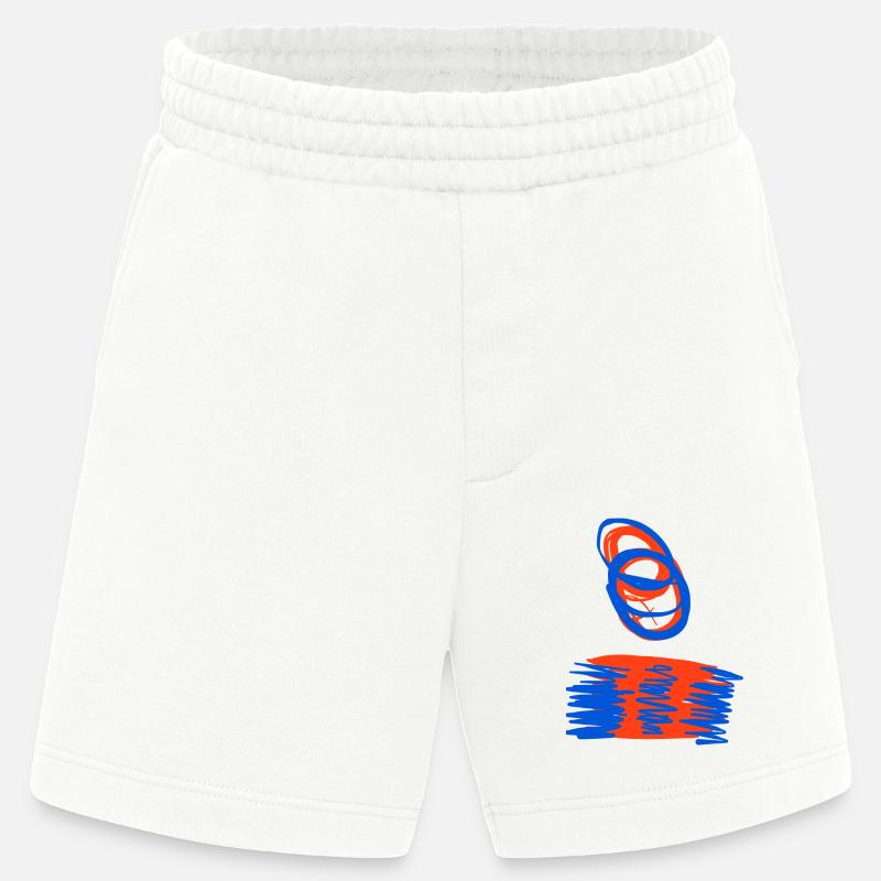 B wie Basel das Baselsouvenir - Heavyweight Shorts - made by SPREAD  - OFF WHITE