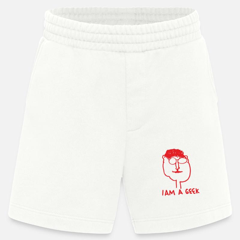 Ich bin ein Streber - Heavyweight Shorts - made by SPREAD  - OFF WHITE