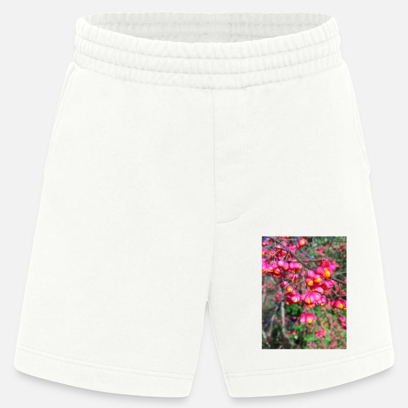 Spindle tree - Heavyweight Shorts - made by SPREAD  - OFF WHITE