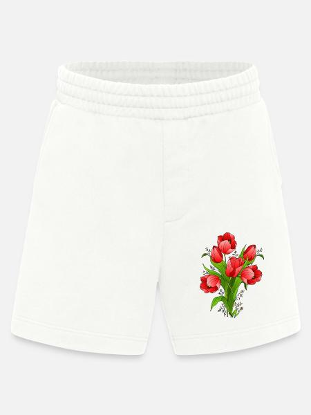 Blumen - Heavyweight Shorts - made by SPREAD - OFF WHITE