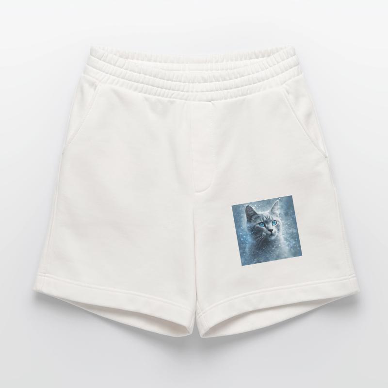 Cat Nebula Heavyweight Shorts - made by SPREAD 