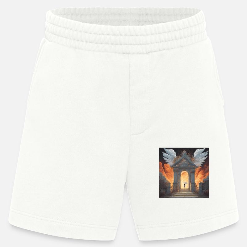 Himmel oder Hölle - Heavyweight Shorts - made by SPREAD  - OFF WHITE