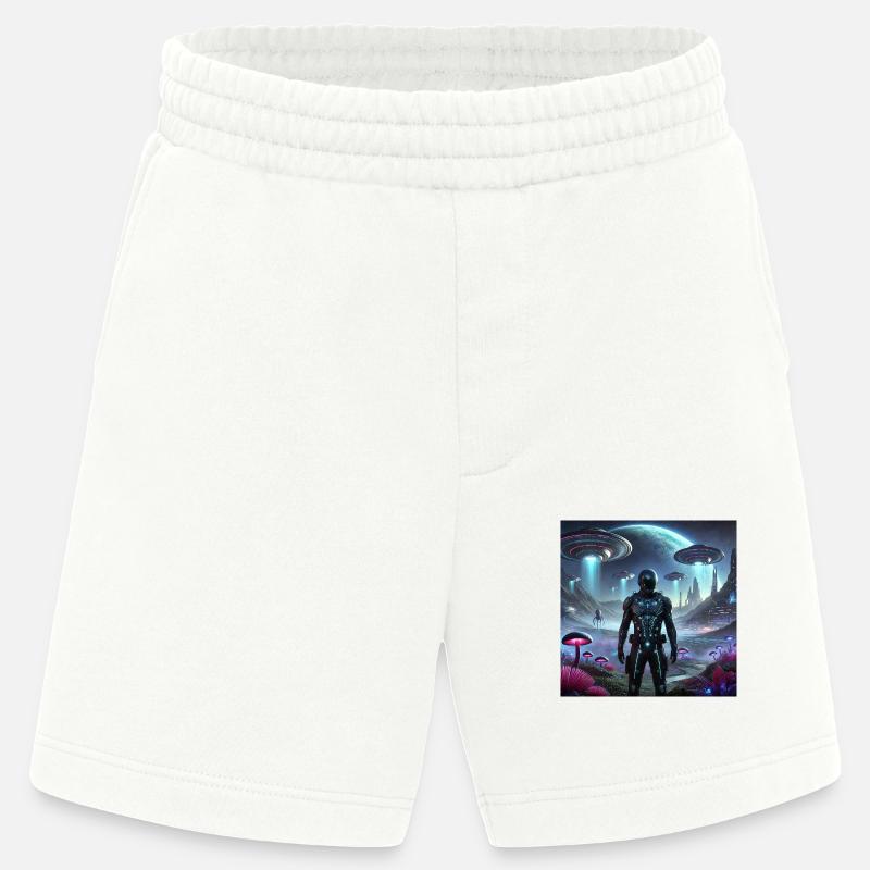 E1CC0E74 D88B 4DC4 8536 7E3A219B2F19 - Heavyweight Shorts - made by SPREAD  - OFF WHITE