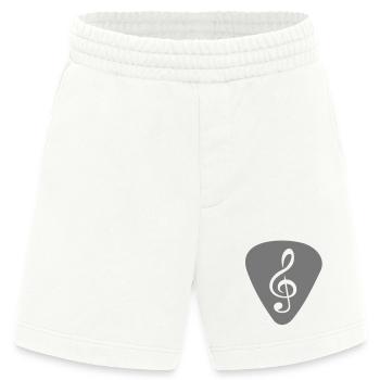 plektrum_notenschluessel - Heavyweight Shorts - made by SPREAD  - OFF WHITE - Vorne