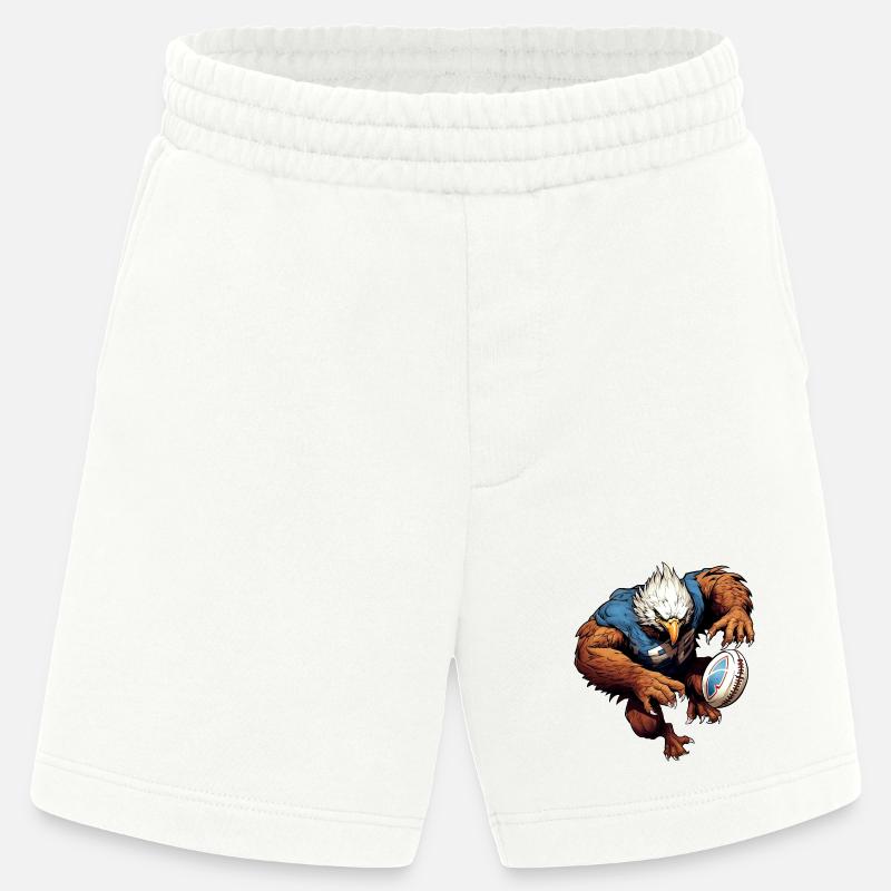 Eagle Rugby - Heavyweight Shorts - made by SPREAD  - OFF WHITE