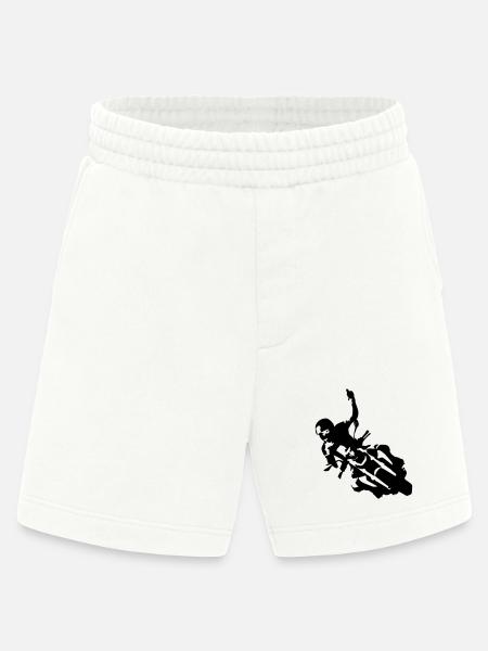 Nakedbike900 - Heavyweight Shorts - made by SPREAD  - OFF WHITE