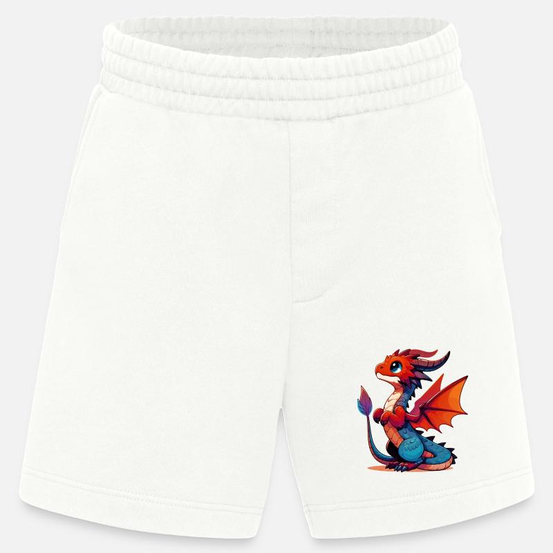 Drache - Heavyweight Shorts - made by SPREAD  - OFF WHITE