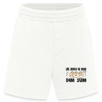 Bao Bun Funny Life Be More Dim Sum Asian - Heavyweight Shorts - made by SPREAD  - OFF WHITE - Vorne