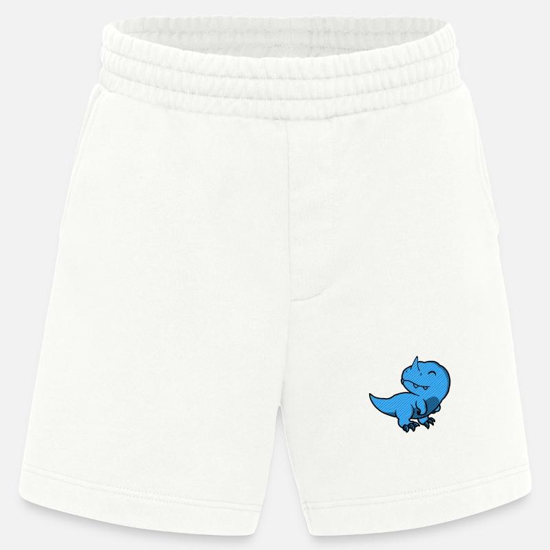 Rex Blue Cute - Heavyweight Shorts - made by SPREAD  - OFF WHITE