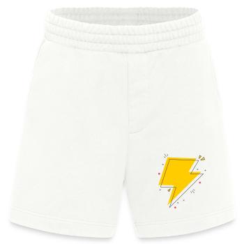 Rayon dynamique en jaune et noir - Short bio épais fabriqué en UE - OFF WHITE - Devant