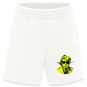 Man Art Illustration - Heavyweight Shorts - made by SPREAD  - OFF WHITE - Vorne