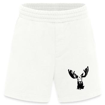 Elch - Heavyweight Shorts - made by SPREAD  - OFF WHITE - Vorne