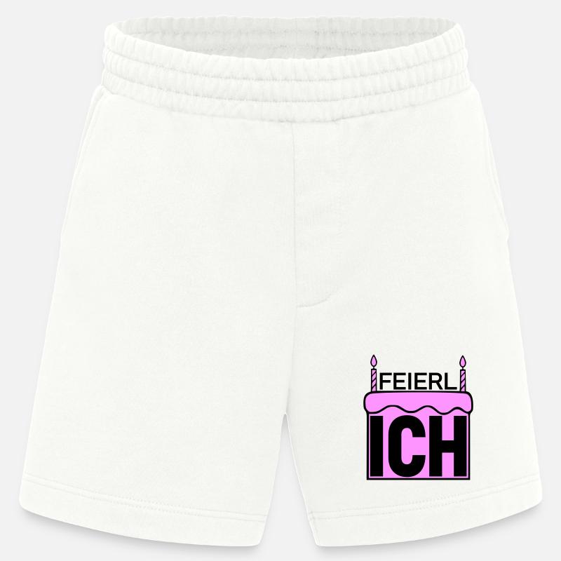 ich feierlich - Heavyweight Shorts - made by SPREAD  - OFF WHITE