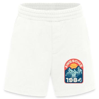 Awesome since 1984 - Heavyweight Shorts - made by SPREAD  - OFF WHITE - Vorne