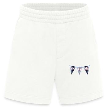 maritim, Meer, Leuchtturm, Flagge, wimpel - Heavyweight Shorts - made by SPREAD  - OFF WHITE - Vorne