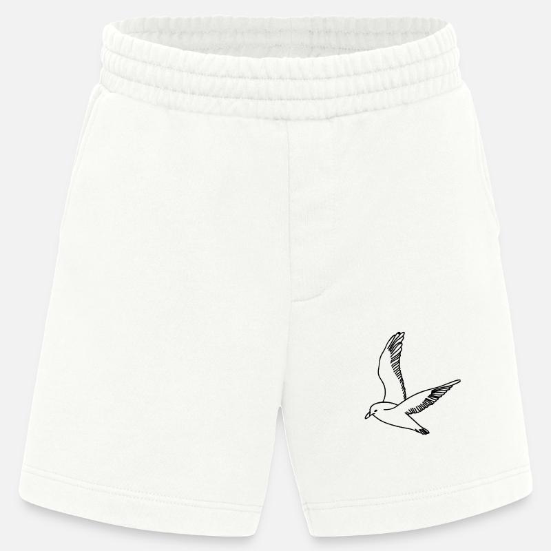 Möwe - Heavyweight Shorts - made by SPREAD  - OFF WHITE