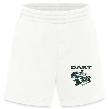 Dart Darts - Heavyweight Shorts - made by SPREAD  - OFF WHITE - Vorne