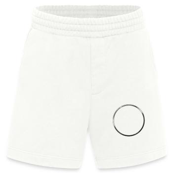 RING 3D METALLIC - Heavyweight Shorts - made by SPREAD  - OFF WHITE - Vorne