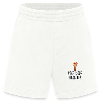 Kopf hoch! - Heavyweight Shorts - made by SPREAD  - OFF WHITE - Vorne