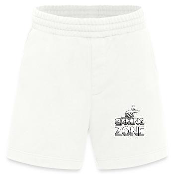 GAMING ZONE + DNA - Gaming - Heavyweight Shorts - made by SPREAD  - OFF WHITE - Vorne