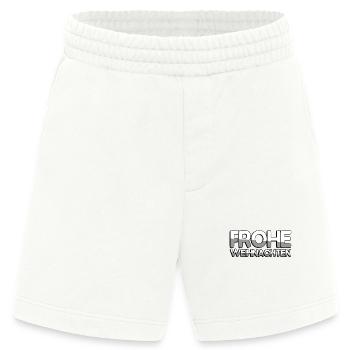 FROHE WEIHNACHTEN - Weihnachten - Heavyweight Shorts - made by SPREAD  - OFF WHITE - Vorne