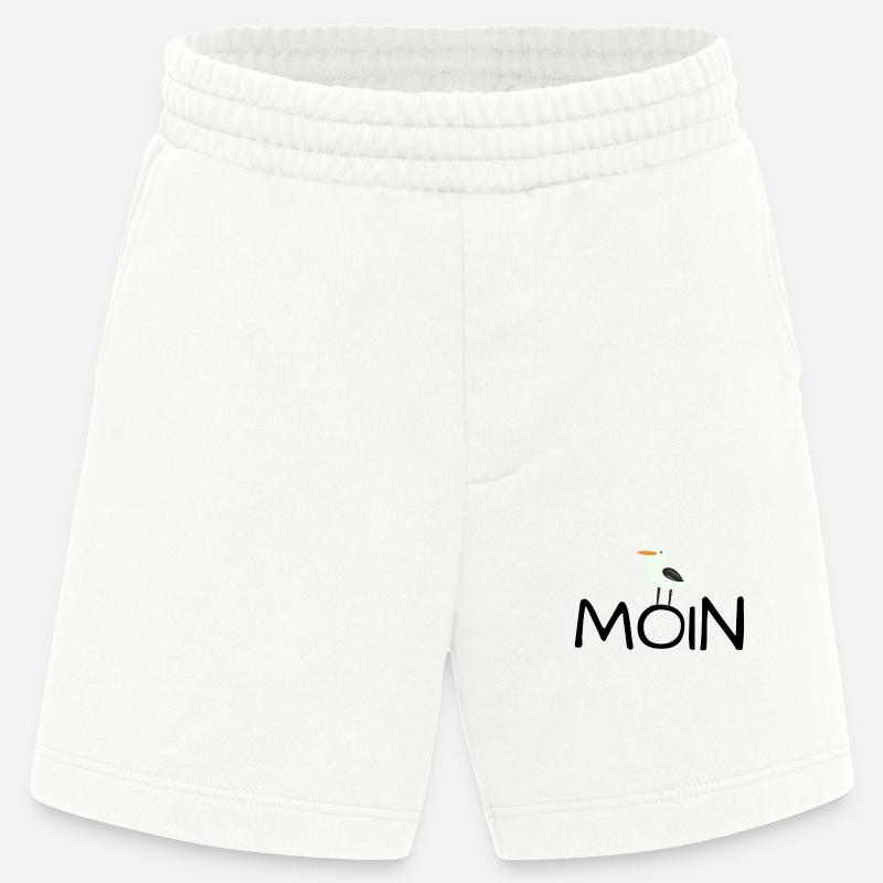 moin moewe 1 - Heavyweight Shorts - made by SPREAD  - OFF WHITE