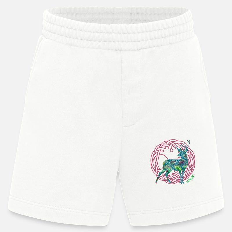 hirsch dwalin e 115 - Short bio épais fabriqué en UE - OFF WHITE