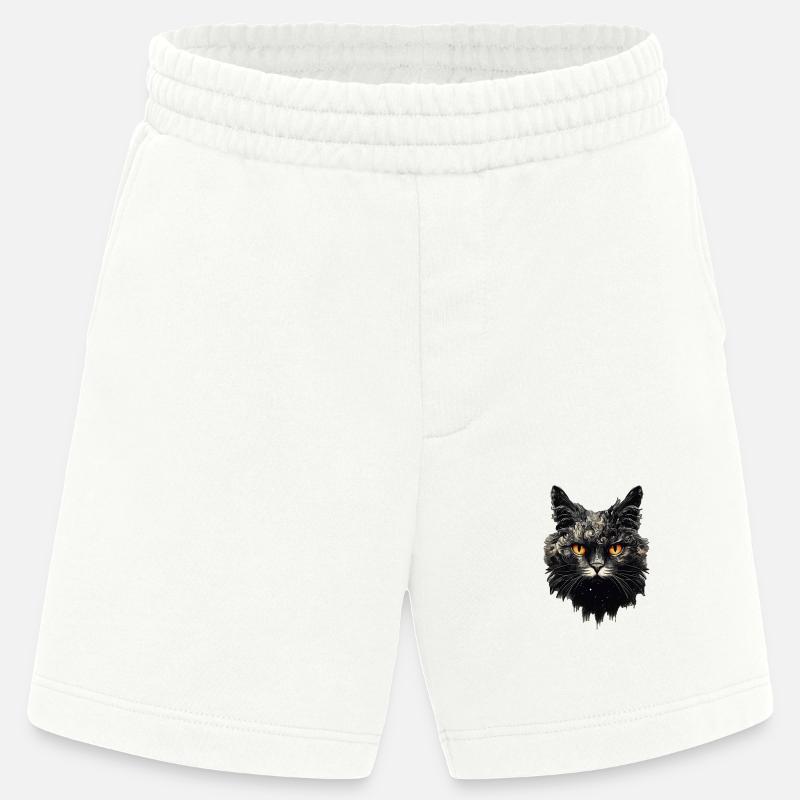 Cat - Heavyweight Shorts - made by SPREAD - OFF WHITE